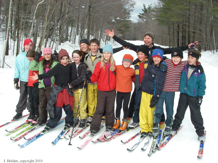 Students from Great River School