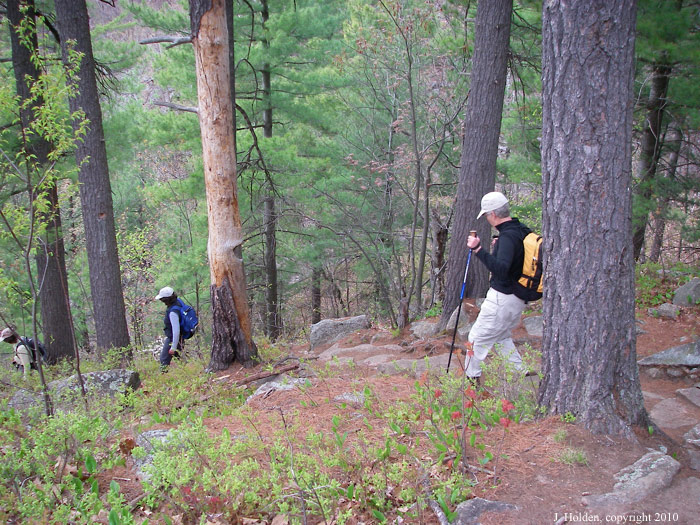 Hikers in the Lusk Area