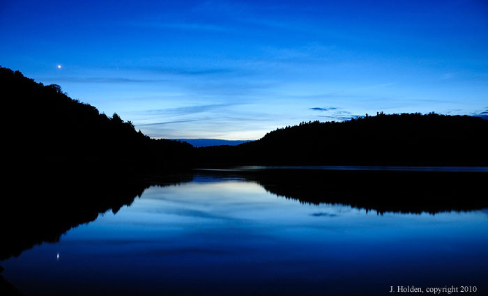 Star of Venus over Meech Lake