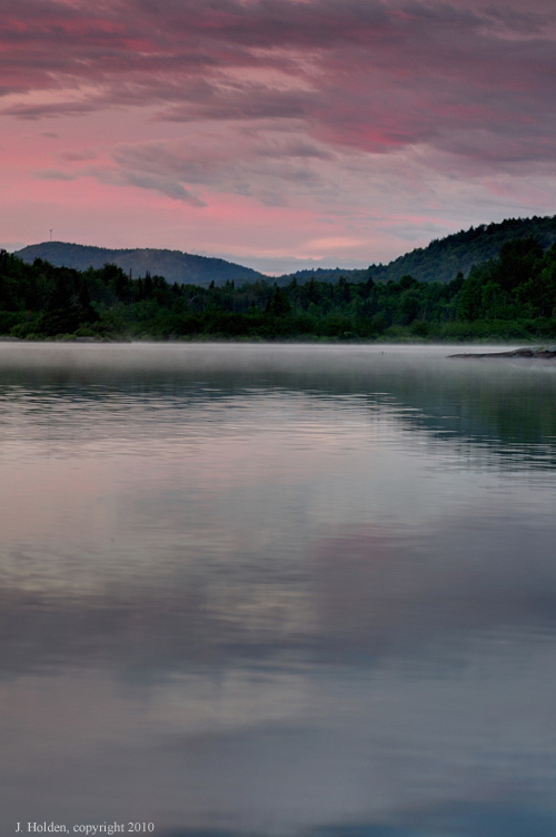 Colourful Sunset, Lac Champagneur