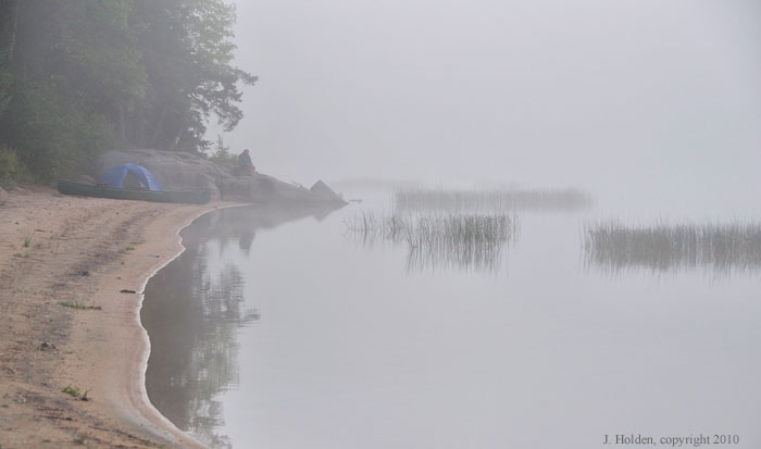 Morning mist, Welcome Lake