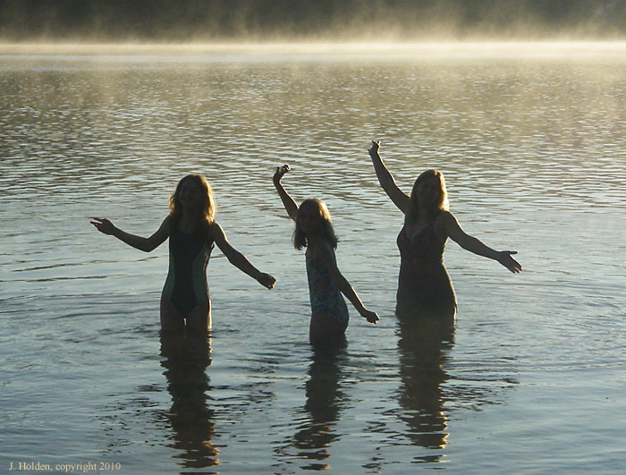 Morning Dip, Meech Lake
