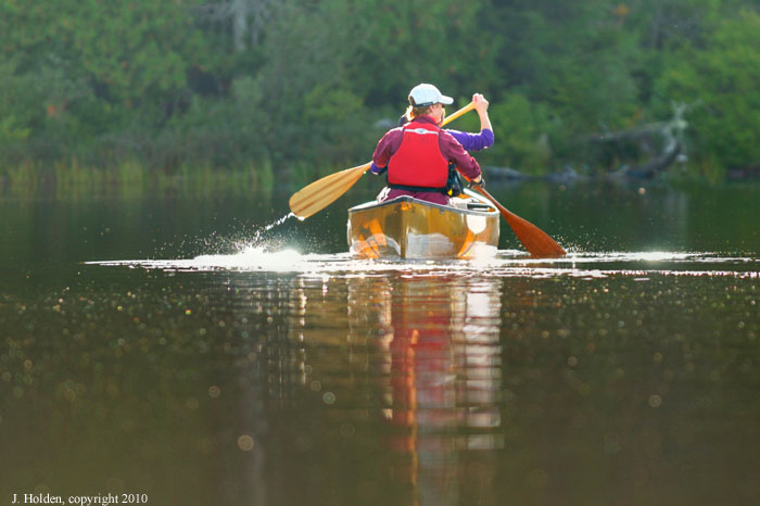 Late afternoon on Echo Bay, Algonquin Park