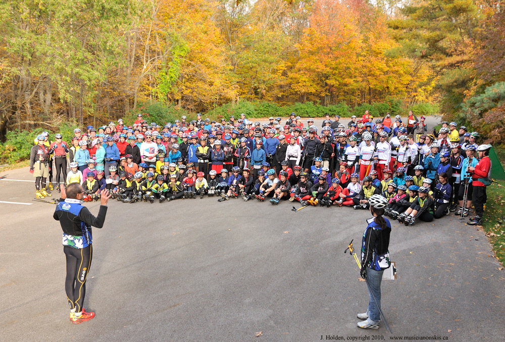 Roller Ski World Record Attempt