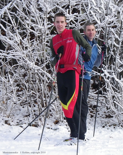 First Snow, Chris and Dave