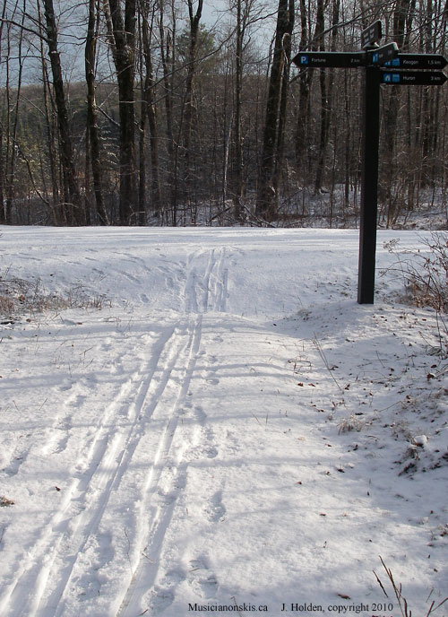 Ski Tracks on Burma