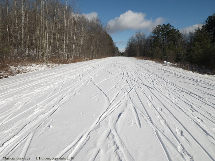 Ski Tracks on Burma